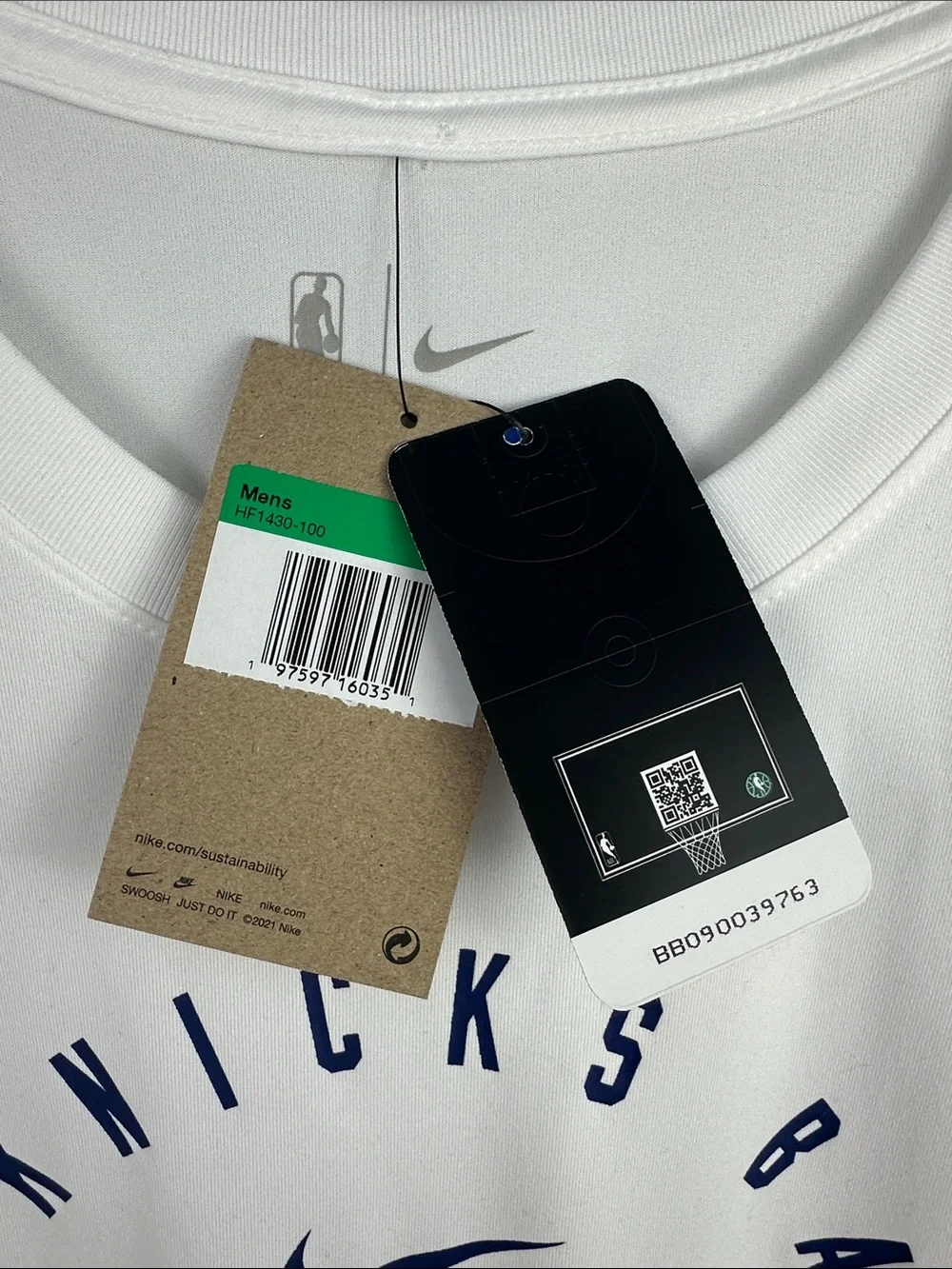 Authentic New York Knicks Nike Legend On-Court Practice Performance Tee NEW!